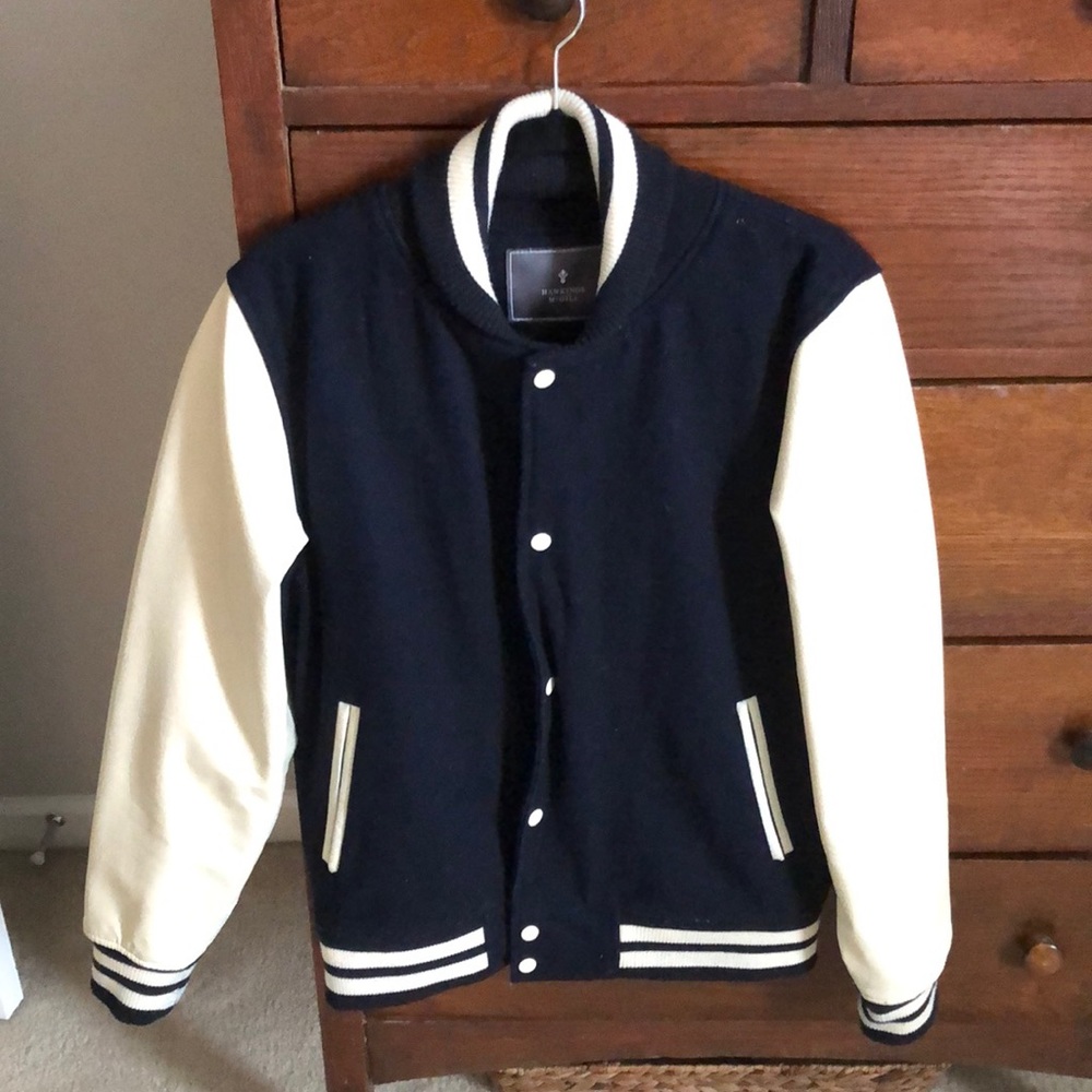 Hawkings McGill vintage style letterman jacket
